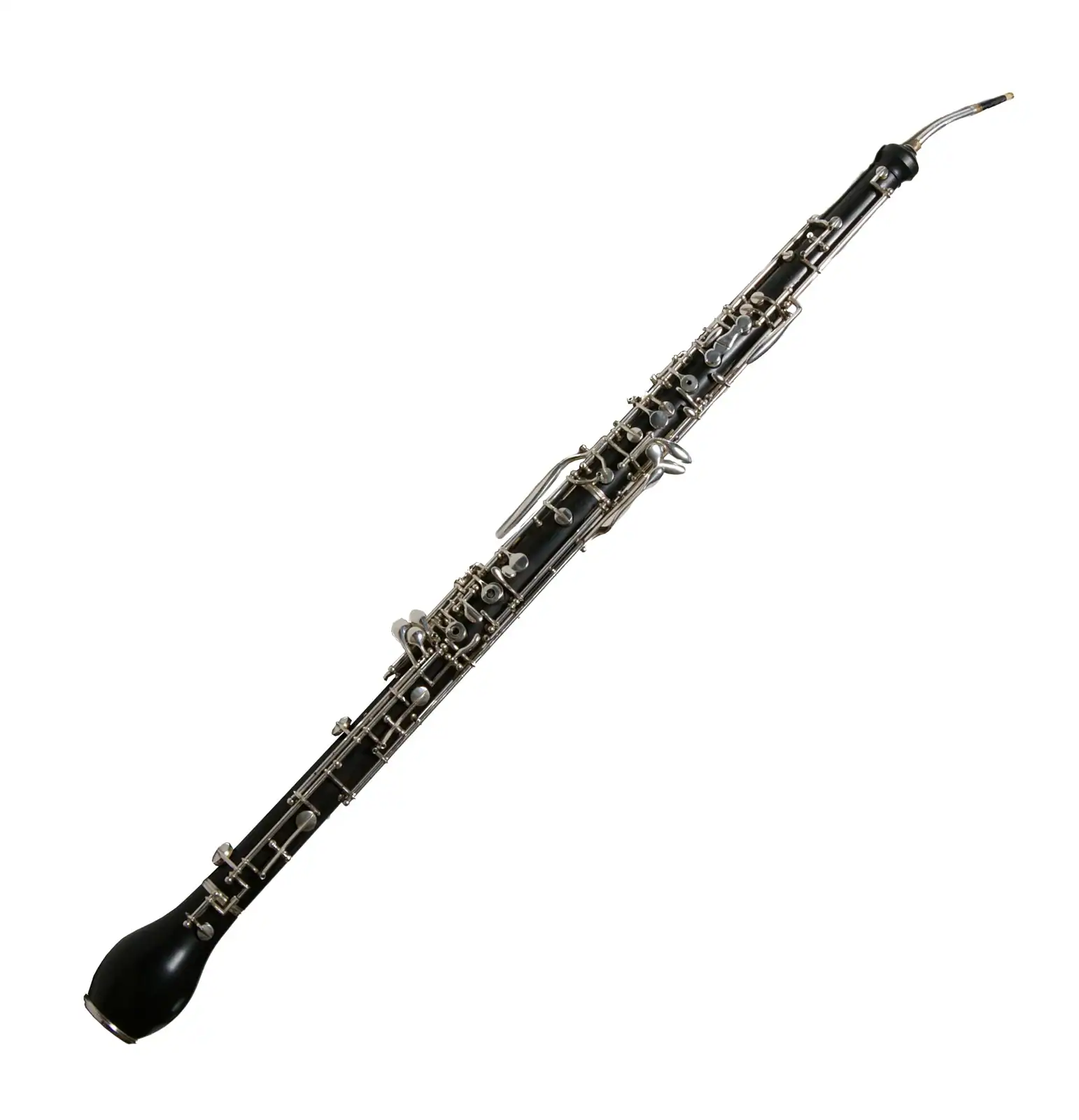 English horn shown on a white background